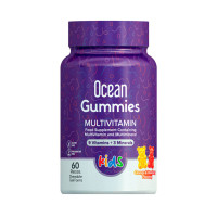 Комплекс мультивітамінів та мультимінералів для дітей Orzax Ocean Gummies MultiVitamin, 60 жувальних капсул